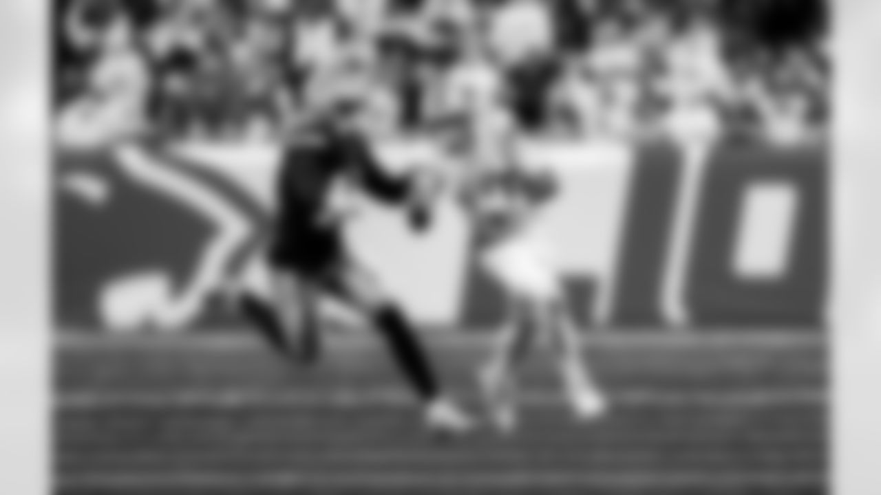 Detroit Lions wide receiver Jameson Williams (1) during an NFL football game against the Dallas Cowboys on Thursday, Dec. 4, 2025 in Detroit. (Jeff Nguyen/Detroit Lions via AP)