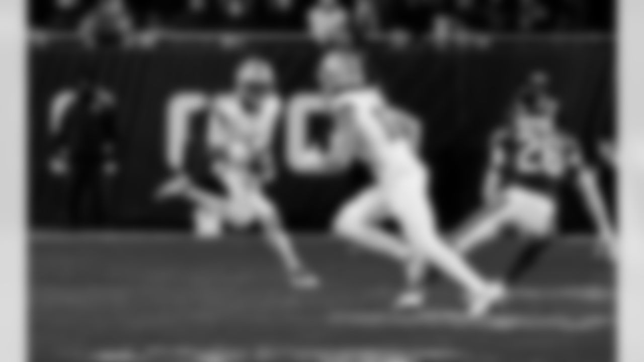 Detroit Lions wide receiver Jameson Williams (1) during an NFL football game against the Chicago Bears on Sunday, Jan. 4, 2026 in Chicago. (Jeff Nguyen/Detroit Lions via AP)