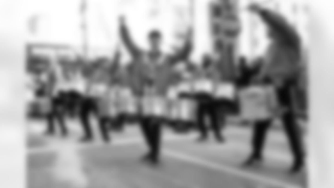 Detroit Lions Honolulu Boom performs before an NFL football game against the Pittsburgh Steelers on Sunday, Dec. 21, 2025 in Detroit. (Mike Ferdinande/Detroit Lions)