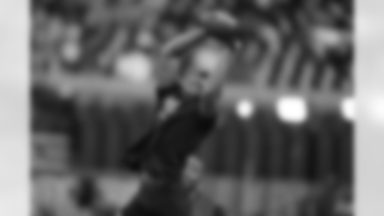 Texas A&M defensive back Will Lee III (18) runs a drill at the NFL football scouting combine in Indianapolis, Friday, Feb. 27, 2026. (AP Photo/Michael Conroy)