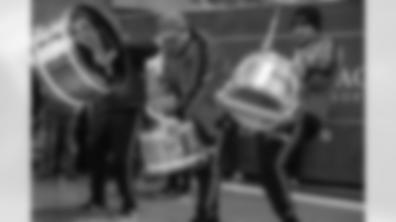 Detroit Lions Honolulu Boom performs before an NFL football game against the Pittsburgh Steelers on Sunday, Dec. 21, 2025 in Detroit. (Mike Ferdinande/Detroit Lions)