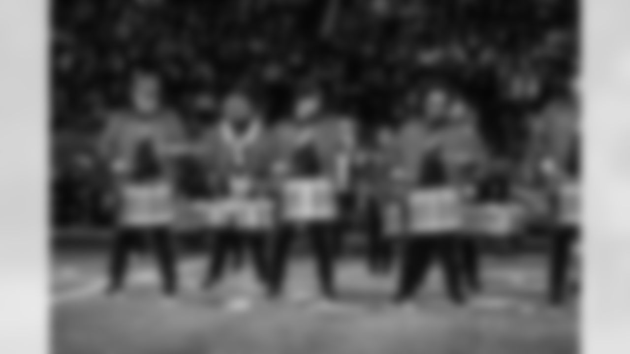 Detroit Lions Honolulu Boom performs before an NFL football game against the Pittsburgh Steelers on Sunday, Dec. 21, 2025 in Detroit. (Mike Ferdinande/Detroit Lions)