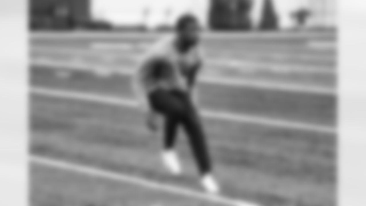 Detroit Lions cornerback D.J. Reed (4) during offseason workouts at the Meijer Performance Center on May 21, 2025 in Allen Park, Mich. (Jeff Nguyen/Detroit Lions)