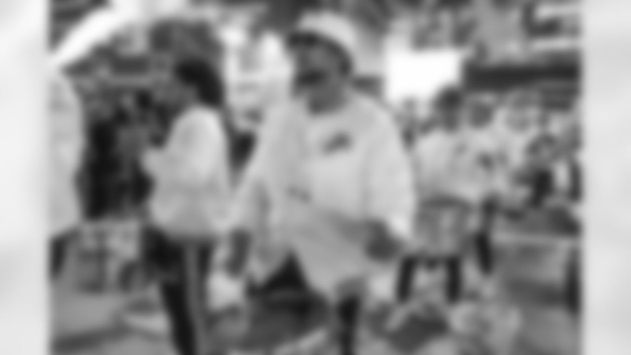 Detroit Lions Honolulu Boom performs before an NFL football game against the Dallas Cowboys on Thursday, Dec. 4, 2025 in Detroit. (Mike Ferdinande/Detroit Lions)