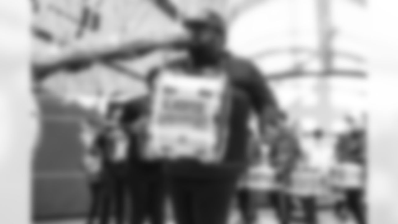 Detroit Lions Honolulu Boom performs before an NFL football game against the Pittsburgh Steelers on Sunday, Dec. 21, 2025 in Detroit. (Mike Ferdinande/Detroit Lions)