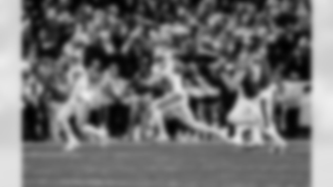 Detroit Lions running back Jahmyr Gibbs (0) during an NFL football game against the Philadelphia Eagles on Sunday, Nov. 16, 2025 in Philadelphia. (Jeff Nguyen/Detroit Lions via AP)