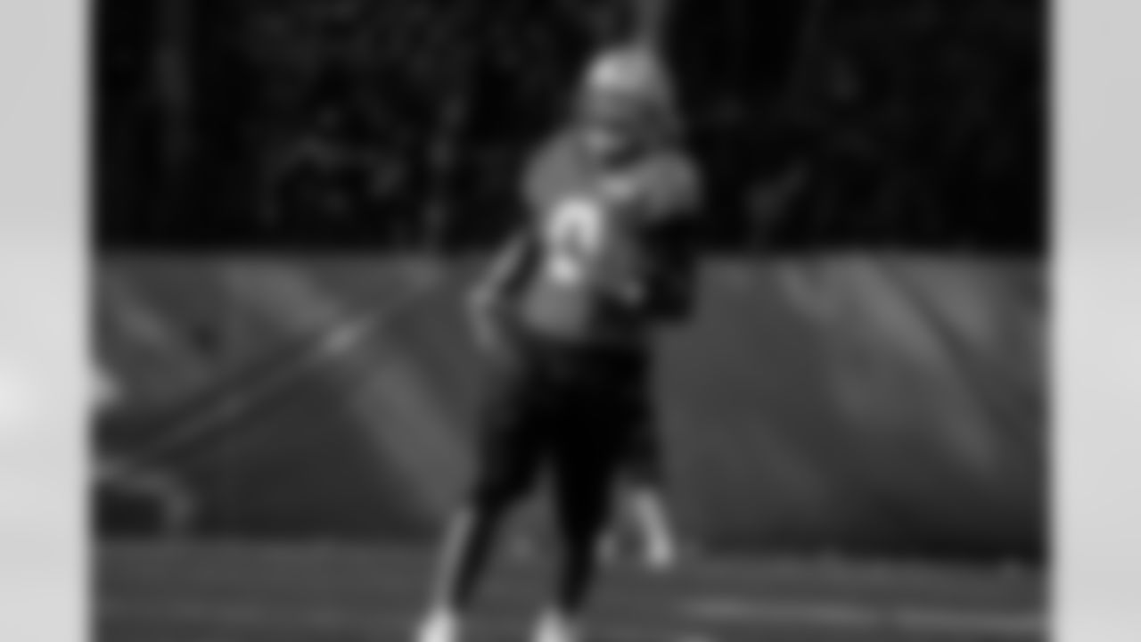 Detroit Lions running back Jahmyr Gibbs (0) during practice at the Meijer Performance Center on Sept. 18, 2025 in Allen Park, Mich. (Jeff Nguyen/Detroit Lions)