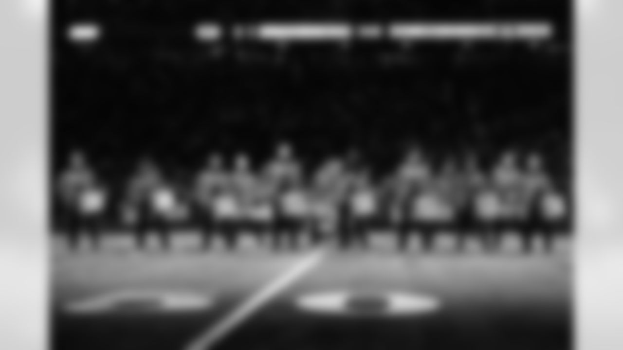 Detroit Lions Honolulu Boom performs before an NFL football game against the Green Bay Packers on Thursday, Nov. 27, 2025 in Detroit. (Mike Ferdinande/Detroit Lions)