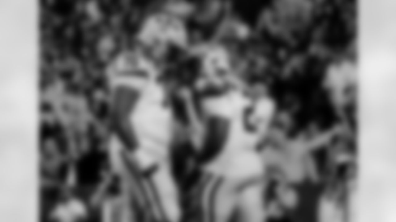 Offensive lineman Miles Frazier (70) celebrates after a touchdown against Florida during the second half of an NCAA college football game in Baton Rouge, La., Saturday, Nov. 11, 2023. (AP Photo/Derick Hingle)