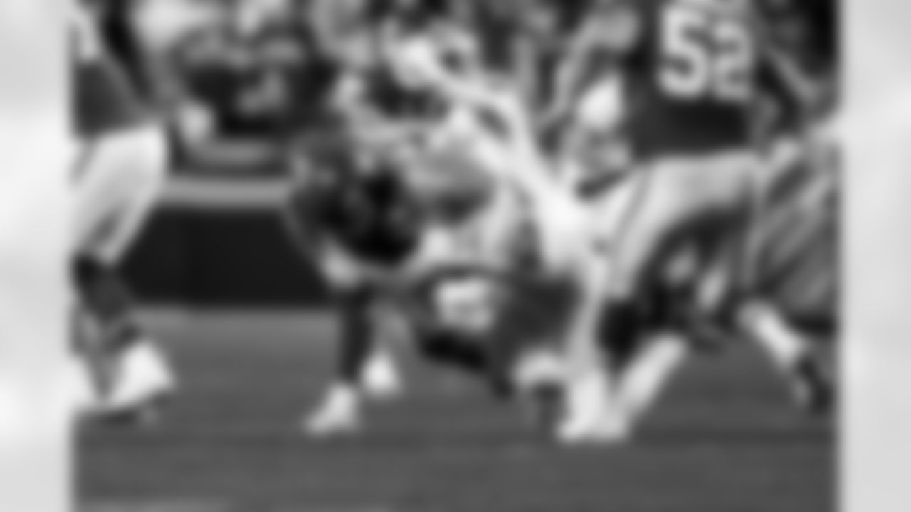 Detroit Lions linebacker Alex Anzalone (34) during an NFL football game against the Kansas City Chiefs on Sunday, Oct. 12, 2025 in Kansas City, MO. (Jeff Nguyen/Detroit Lions via AP)