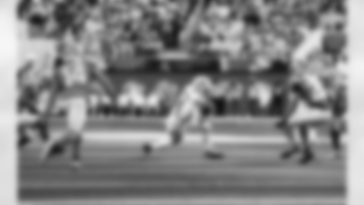 Detroit Lions wide receiver Amon-Ra St. Brown (14) during an NFL football game against the Los Angeles Rams on Sunday, Dec. 14, 2025 in Inglewood, Calif. (Jeff Nguyen/Detroit Lions via AP)