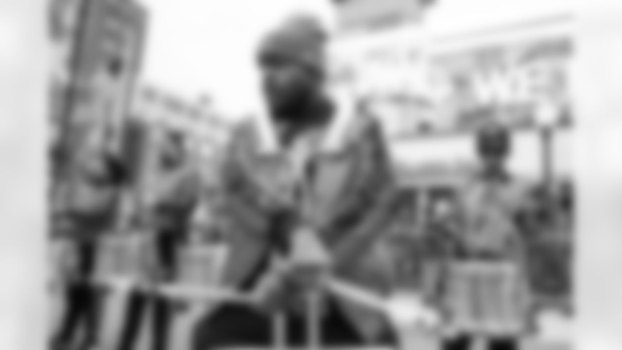 Detroit Lions Honolulu Boom performs before an NFL football game against the Green Bay Packers on Thursday, Nov. 27, 2025 in Detroit. (Mike Ferdinande/Detroit Lions)