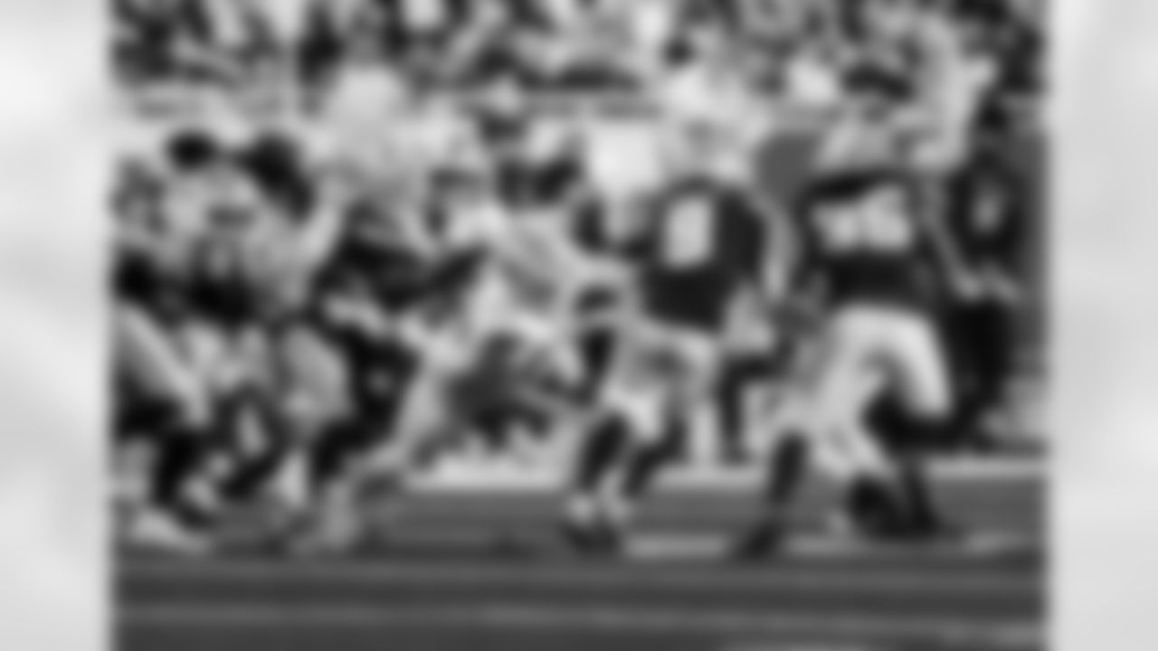 Detroit Lions linebacker Trevor Nowaske (53) during an NFL football game against the Dallas Cowboys on Thursday, Dec. 4, 2025 in Detroit. (Jeff Nguyen/Detroit Lions via AP)