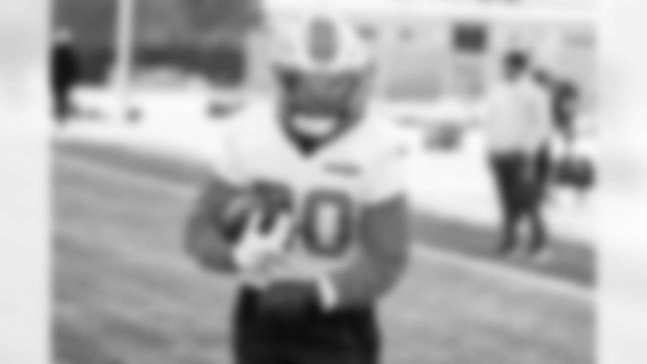 Detroit Lions cornerback Khalil Dorsey (30) during practice at the Meijer Performance Center on Jan. 2, 2026 in Allen Park, Mich. (Jeff Nguyen/Detroit Lions)