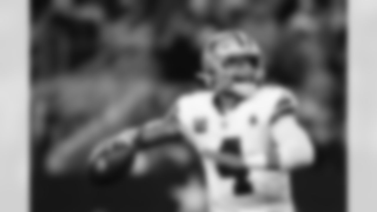 QB Dak Prescott

Backed up by Joe Milton III

(AP Photo/Aaron M. Sprecher)