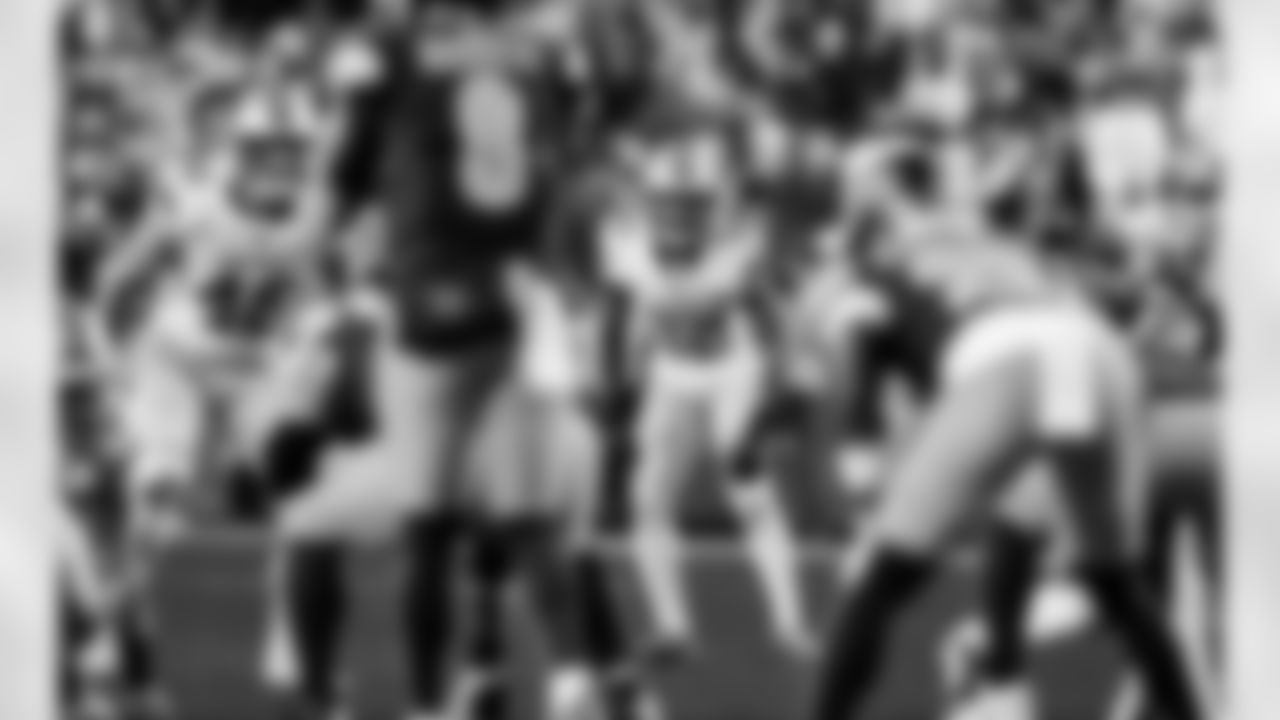 Detroit Lions defensive back Brian Branch (32) during an NFL football game against the Washington Commanders on Sunday, Nov. 9, 2025 in Landover, Md. (Jeff Nguyen/Detroit Lions via AP)