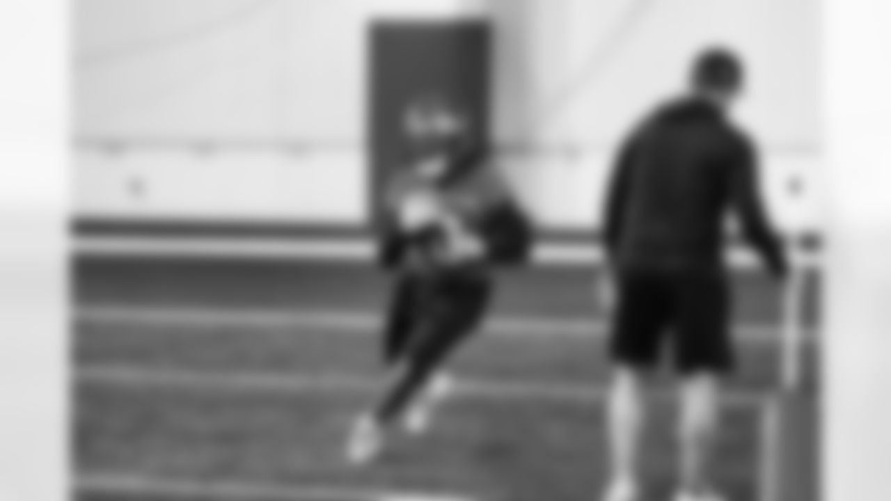 Detroit Lions running back Jahmyr Gibbs (0) during practice at the Meijer Performance Center on Nov. 20, 2025 in Allen Park, Mich. (Jeff Nguyen/Detroit Lions)