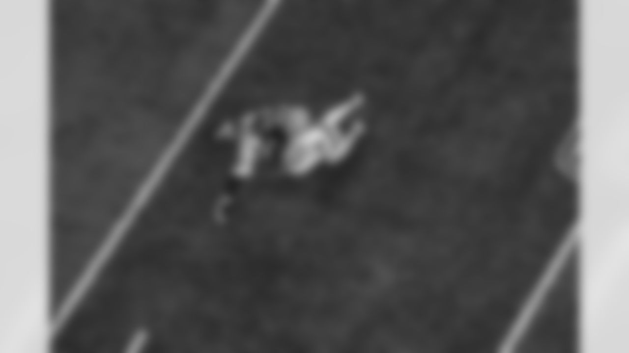 Detroit Lions cornerback D.J. Reed (4) makes a tackle during an NFL football game against the Dallas Cowboys on Thursday, Dec. 4, 2025 in Detroit. (Stephanie VanWagoner/Detroit Lions)