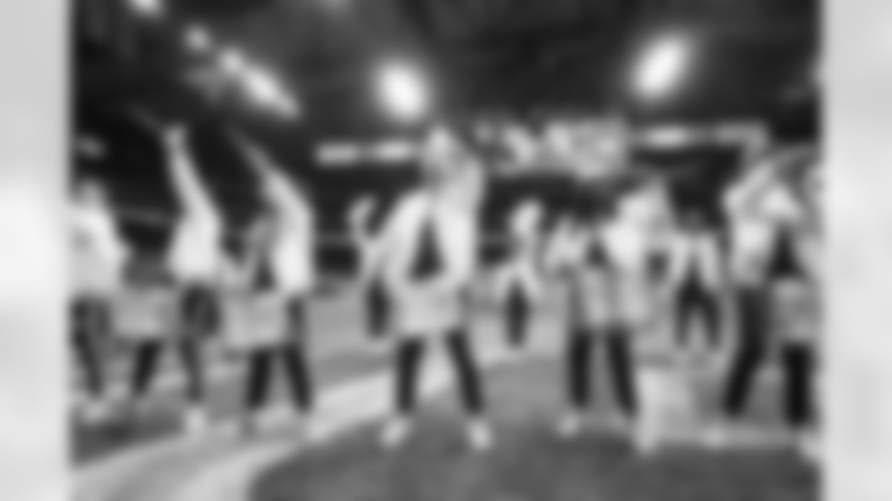 Detroit Lions Honolulu Boom performs during an NFL football game against the Dallas Cowboys on Thursday, Dec. 4, 2025 in Detroit. (Mike Ferdinande/Detroit Lions)