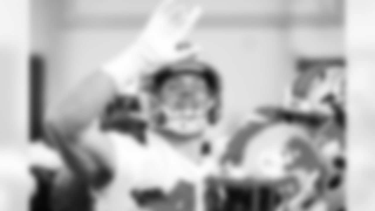 Detroit Lions linebacker Jack Campbell (46) during practice at the Meijer Performance Center on Dec. 11, 2025 in Allen Park, Mich. (Jeff Nguyen/Detroit Lions)