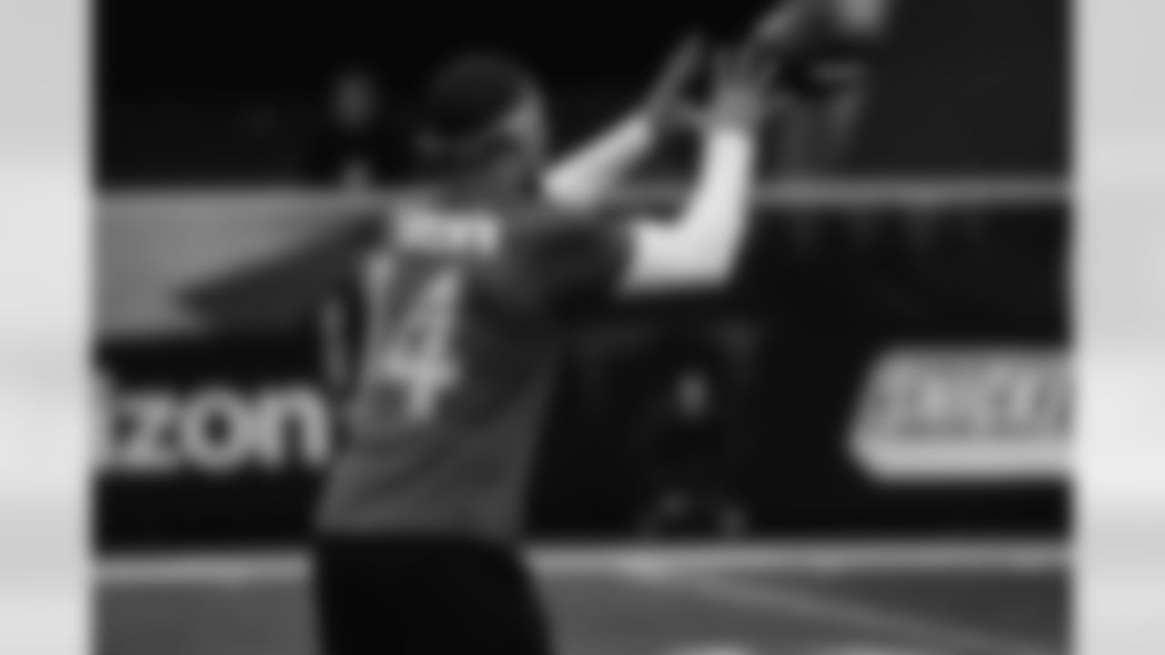 Detroit Lions wide receiver Amon-Ra St. Brown (14) at Pro Bowl Games practice on Feb. 1, 2026 in San Francisco, California. (Stuart Zaas/Detroit Lions)