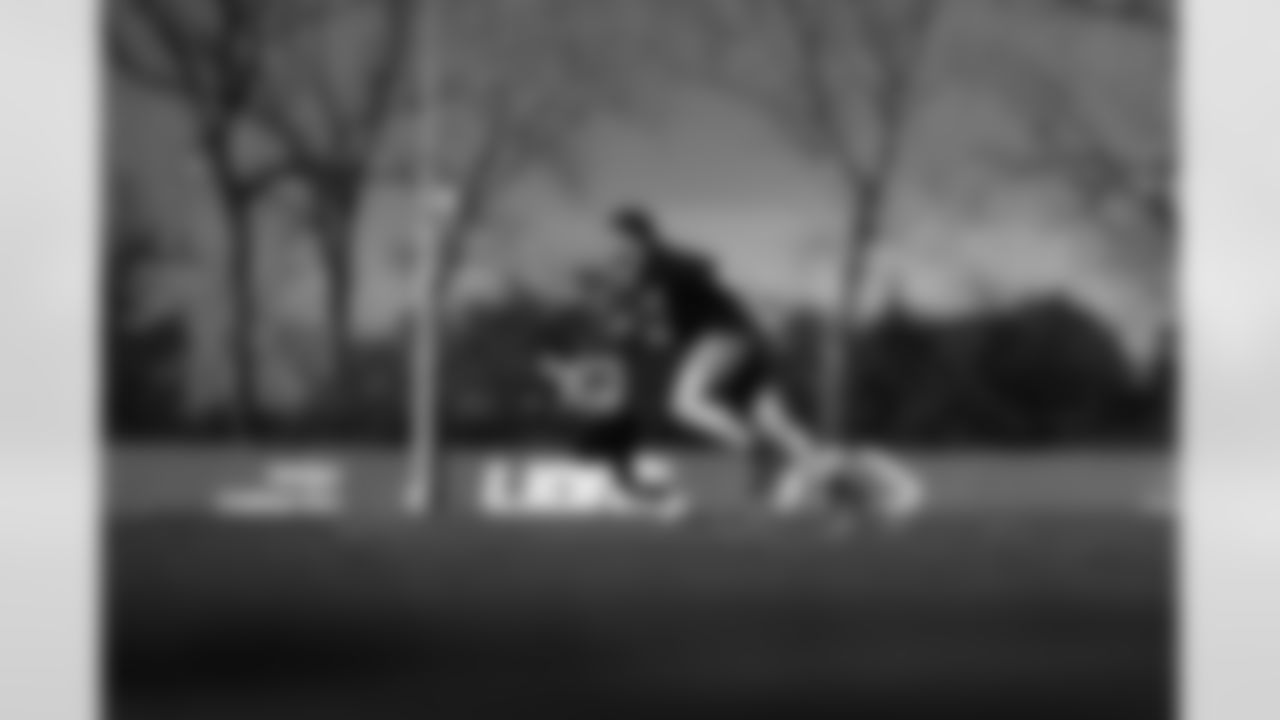 Detroit Lions safety Loren Strickland (24) during offseason workouts at the Meijer Performance Center on April 30, 2025 in Allen Park, Mich. (Jeff Nguyen/Detroit Lions)