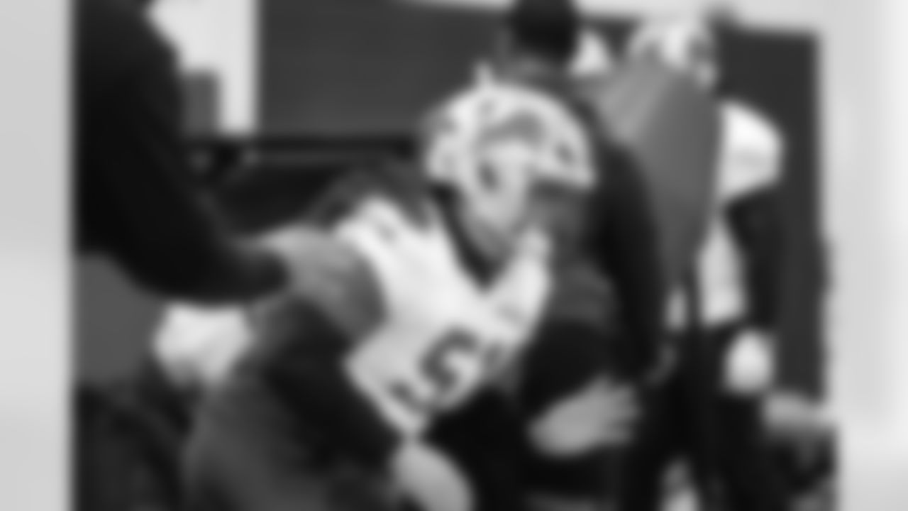 Detroit Lions defensive lineman Roy Lopez (51) during practice at the Meijer Performance Center on Dec. 19, 2025 in Allen Park, Mich. (Jeff Nguyen/Detroit Lions)