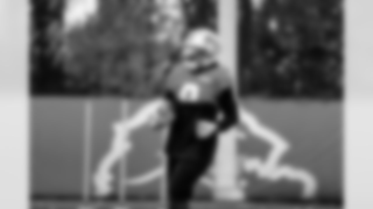 Detroit Lions running back Jahmyr Gibbs (0) during practice at the Meijer Performance Center on Nov. 5, 2025 in Allen Park, Mich. (Jeff Nguyen/Detroit Lions)