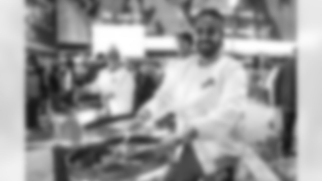 Detroit Lions Honolulu Boom performs before an NFL football game against the Dallas Cowboys on Thursday, Dec. 4, 2025 in Detroit. (Mike Ferdinande/Detroit Lions)