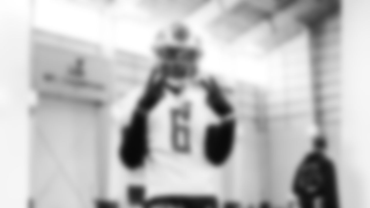 Detroit Lions safety Ifeatu Melifonwu (6) during practice at the Lions training facility in Allen Park, MI on November 10, 2023. (Jeff Nguyen/Detroit Lions)