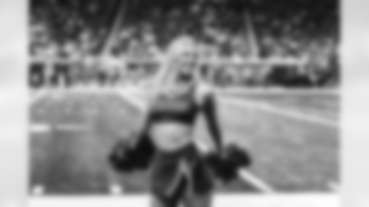 Detroit Lions Cheerleaders during an NFL football game against the New York Giants on Sunday, Nov. 23, 2025 in Detroit. (Stephanie VanWagoner/Detroit Lions)