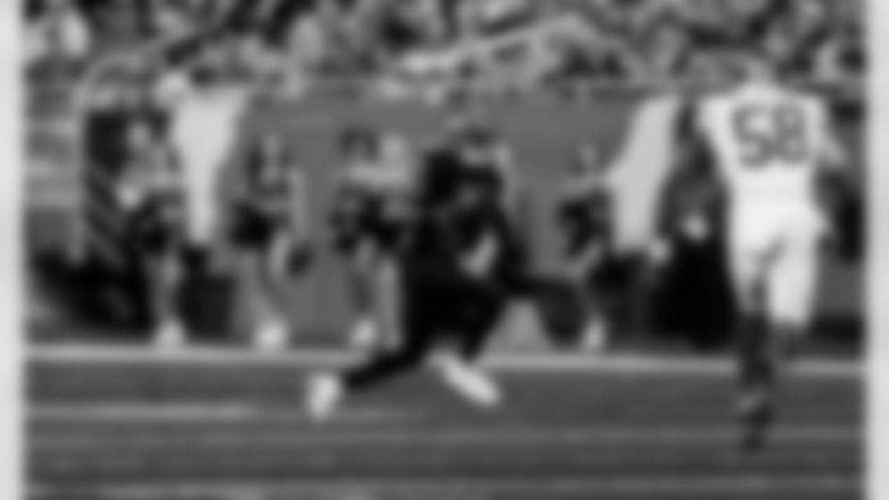 Detroit Lions running back Jahmyr Gibbs (0) during an NFL football game against the New York Giants on Sunday, Nov. 23, 2025 in Detroit. (Jeff Nguyen/Detroit Lions via AP)