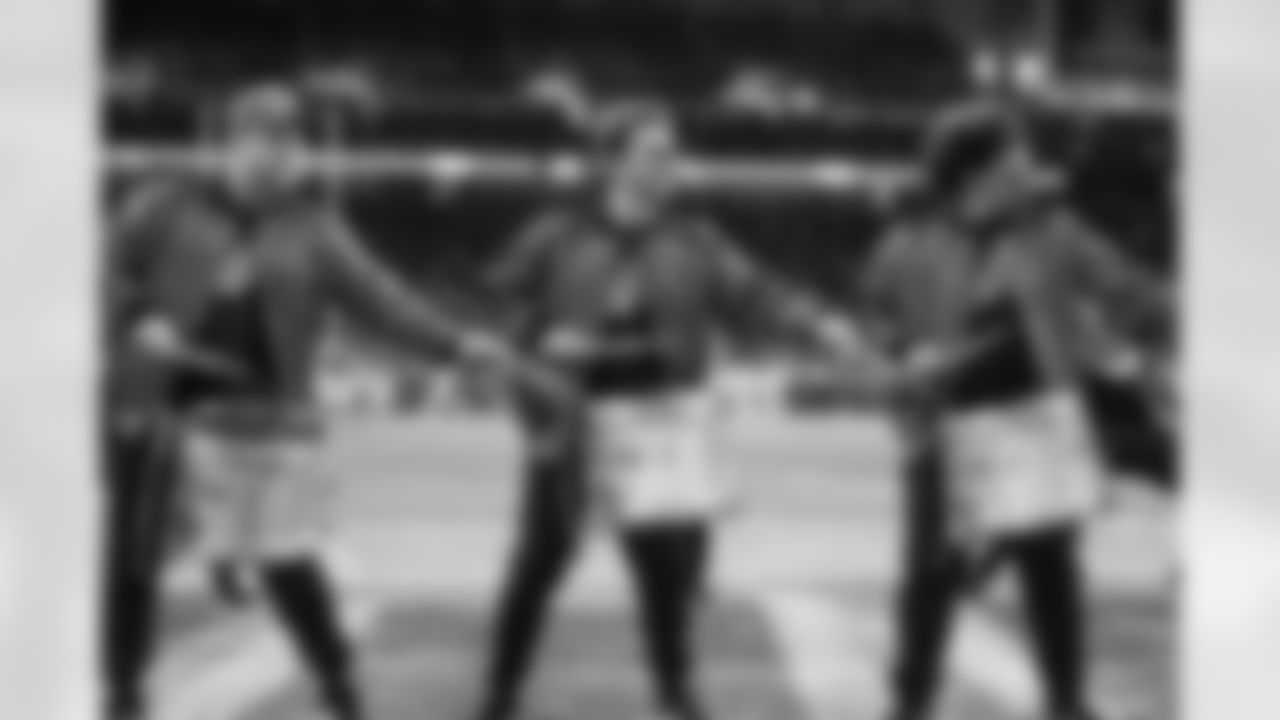 Detroit Lions Honolulu Boom performs during an NFL football game against the Minnesota Vikings on Sunday, Nov. 2, 2025 in Detroit. (Mike Ferdinande/Detroit Lions)