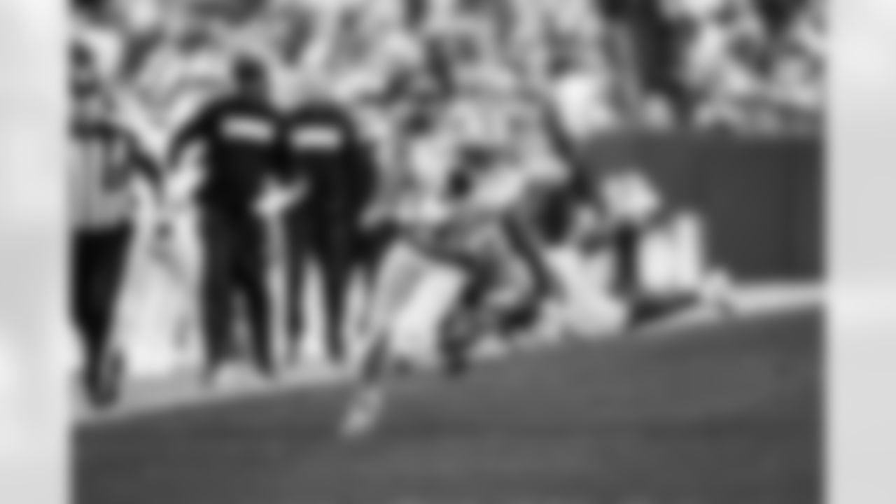 Detroit Lions wide receiver Jameson Williams (1) during an NFL football game against the Washington Commanders on Sunday, Nov. 9, 2025 in Landover, Md. (Jeff Nguyen/Detroit Lions via AP)