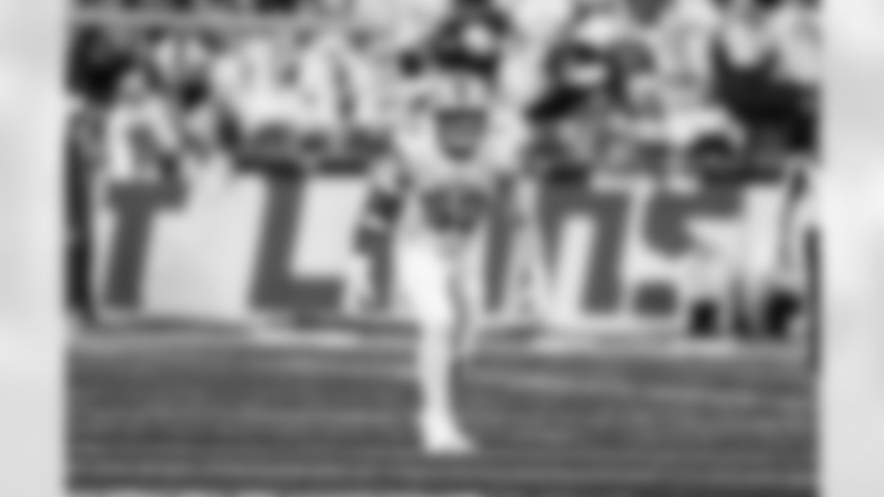 Detroit Lions linebacker Trevor Nowaske (53) during an NFL football game against the Dallas Cowboys on Thursday, Dec. 4, 2025 in Detroit. (Jeff Nguyen/Detroit Lions via AP)