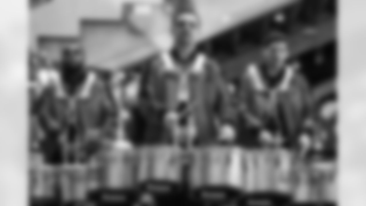 Detroit Lions Honolulu Boom performs before an NFL football game against the Minnesota Vikings on Sunday, Nov. 2, 2025 in Detroit. (Mike Ferdinande/Detroit Lions)