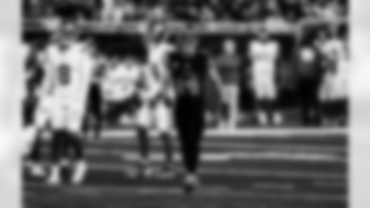 Detroit Lions wide receiver Amon-Ra St. Brown (14) during an NFL football game against the New York Giants on Sunday, Nov. 23, 2025 in Detroit. (Jeff Nguyen/Detroit Lions via AP)