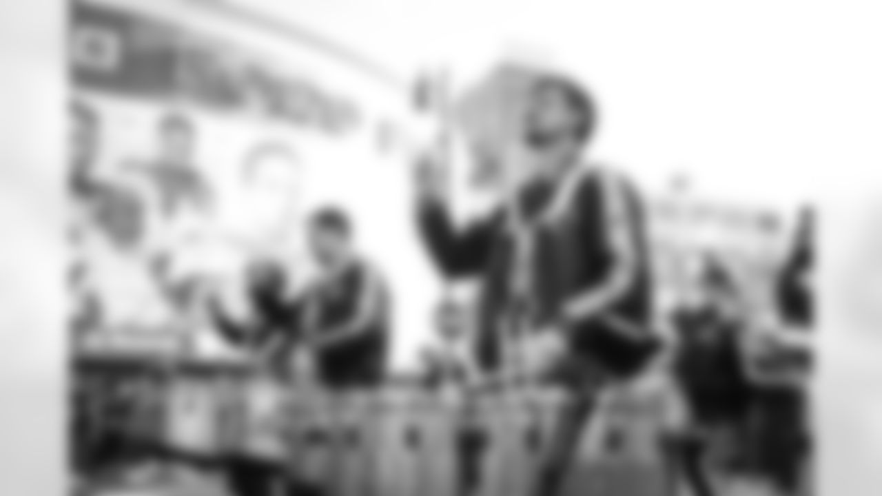 Detroit Lions Honolulu Boom before an NFL football game against the New York Giants on Sunday, Nov. 23, 2025 in Detroit. (Stephanie VanWagoner/Detroit Lions)