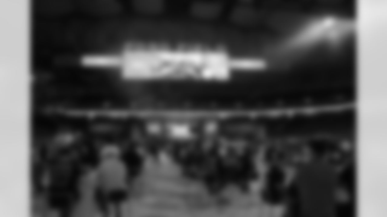 During the Detroit Lions Draft Party at Ford Field on April 24, 2025 in Detroit. (Izzy Rincon/Detroit Lions)