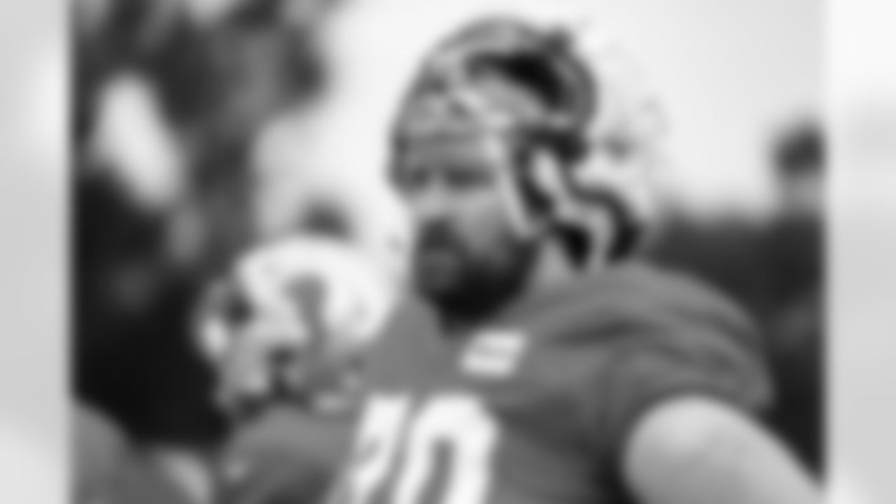 Detroit Lions tackle Dan Skipper (70) during training camp at the Meijer Performance Center on July 26, 2025 in Allen Park, Mich. (Jeff Nguyen/Detroit Lions)