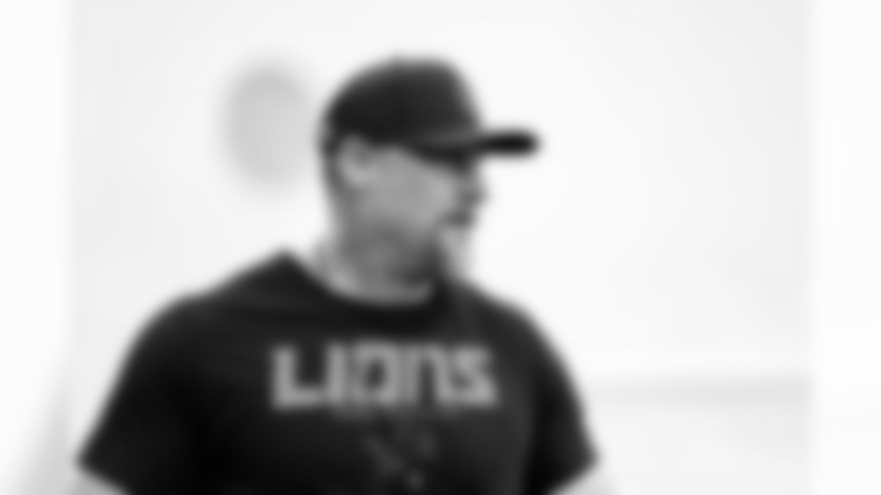 Detroit Lions head coach Dan Campbell during training camp at the Meijer Performance Center on July 25, 2025 in Allen Park, Mich. (Jeff Nguyen/Detroit Lions)