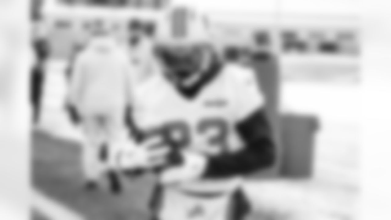 Detroit Lions cornerback Rock Ya-Sin (23) during practice at the Meijer Performance Center on Jan. 2, 2026 in Allen Park, Mich. (Jeff Nguyen/Detroit Lions)