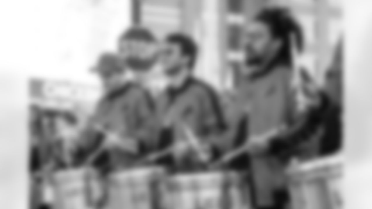 Detroit Lions Honolulu Boom performs before an NFL football game against the Minnesota Vikings on Sunday, Nov. 2, 2025 in Detroit. (Mike Ferdinande/Detroit Lions)