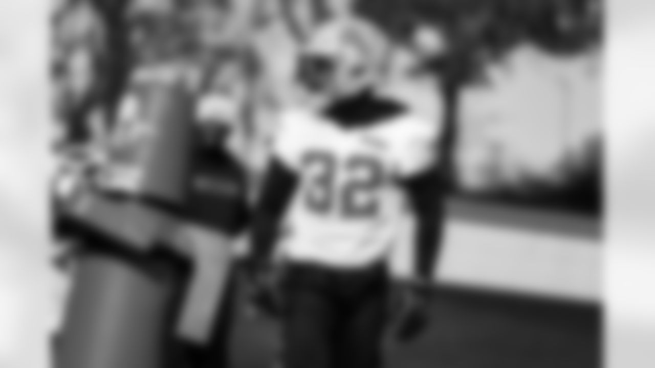 Detroit Lions defensive back Brian Branch (32) during practice at the Meijer Performance Center on Nov. 6, 2025 in Allen Park, Mich. (Jeff Nguyen/Detroit Lions)