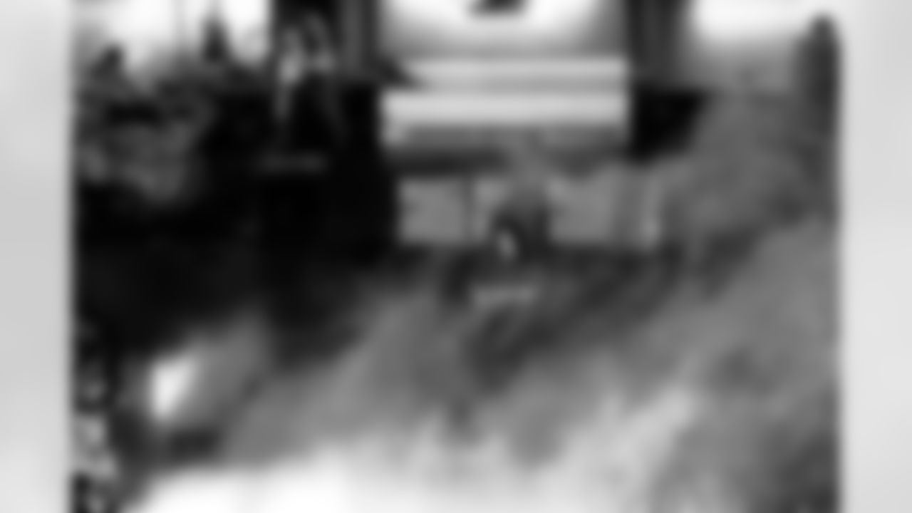 Jack White performs during the Thanksgiving Halftime Show powered by Verizon during an NFL football game against the Green Bay Packers on Thursday, Nov. 27, 2025 in Detroit. (Jeff Nguyen/Detroit Lions via AP)