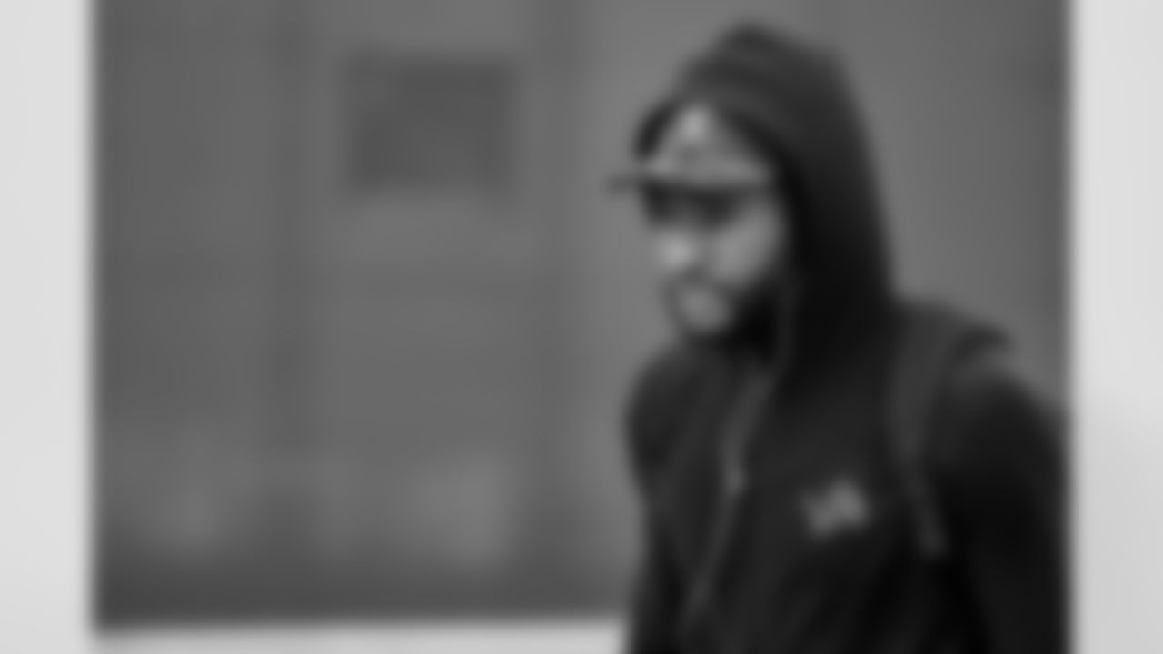 Detroit Lions cornerback Nick Whiteside (38) travels to Philadelphia on Nov. 15, 2025. (Jeff Nguyen/Detroit Lions via AP)