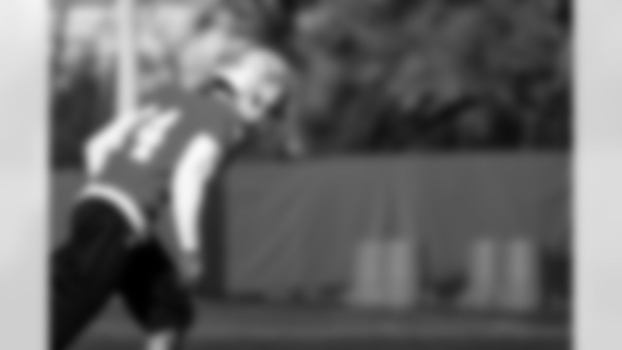 Detroit Lions wide receiver Amon-Ra St. Brown (14) during practice at the Meijer Performance Center on Nov. 14, 2025 in Allen Park, Mich. (Josh Mandujano/Detroit Lions)