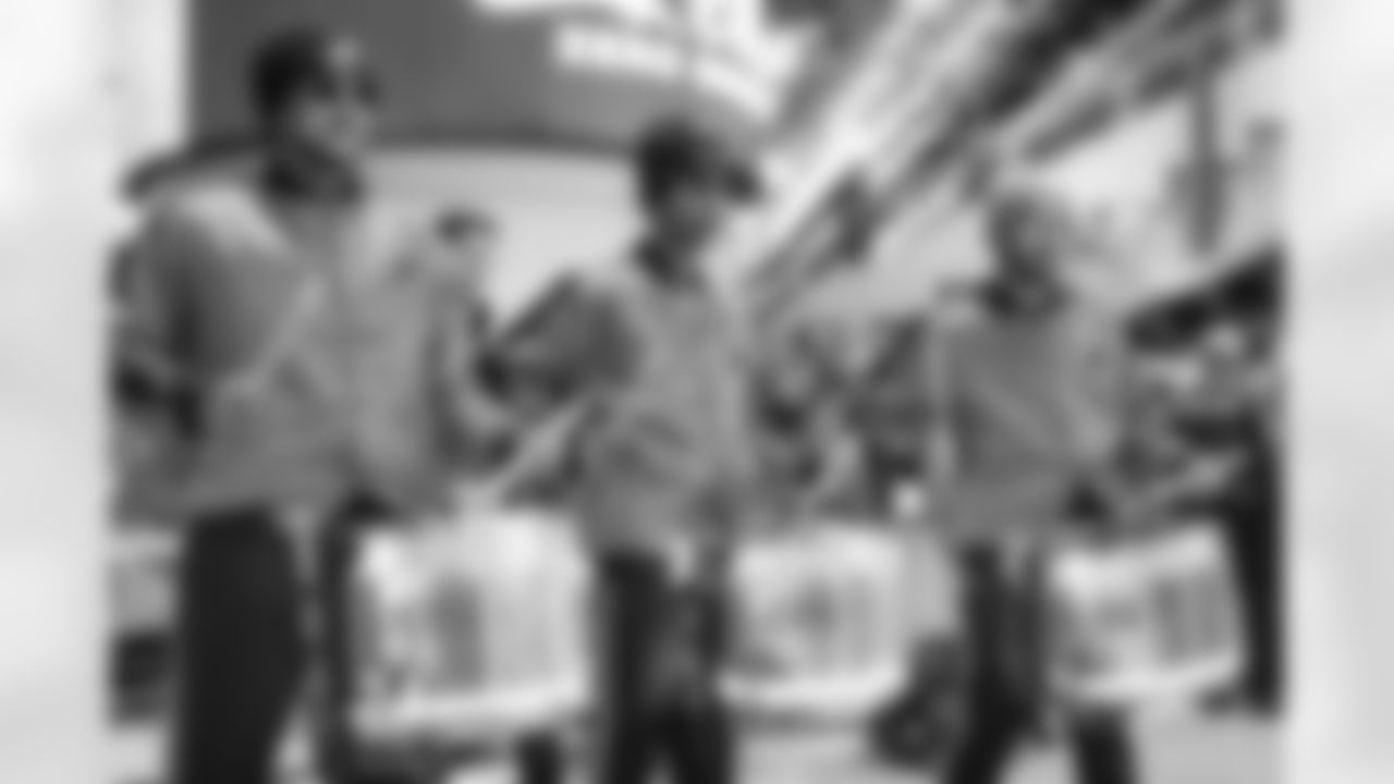 Detroit Lions Honolulu Boom performs before an NFL football game against the Green Bay Packers on Thursday, Nov. 27, 2025 in Detroit. (Mike Ferdinande/Detroit Lions)