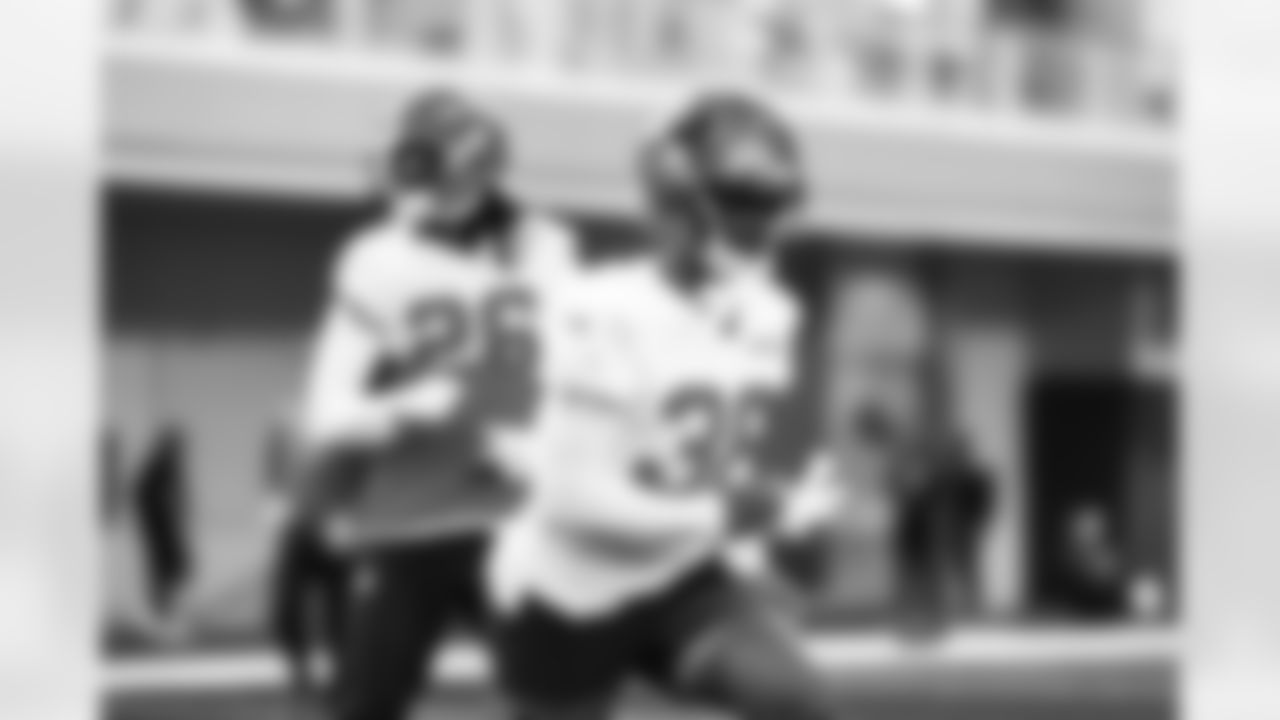 Detroit Lions safety Erick Hallett (36) during practice at the Meijer Performance Center on Nov. 20, 2025 in Allen Park, Mich. (Jeff Nguyen/Detroit Lions)