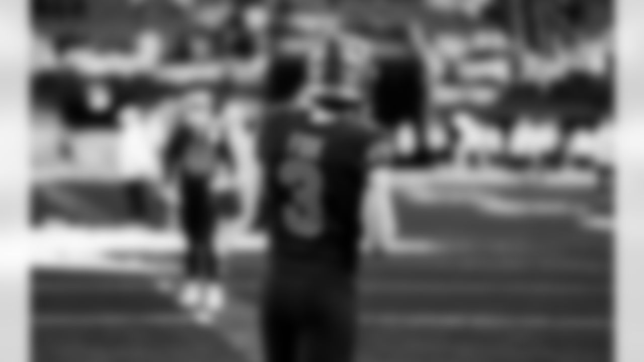 Detroit Lions punter Jack Fox (3) before an NFL football game against the Minnesota Vikings on Thursday, Dec. 25, 2025 in Minneapolis. (Jeff Nguyen/Detroit Lions via AP)